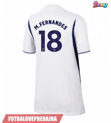 Lacne Ženy Futbalové dres Tottenham Hotspur Mateus Fernandes #18 2026-27 Krátky Rukáv - Domáci